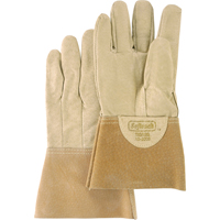 Softouch Welding Gloves, Split Pigskin, Size Large Cam Industrial