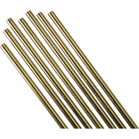 Bare 36" Cut Length TIG Rods, 5/32", Low Fuming Bronze Cam Industrial