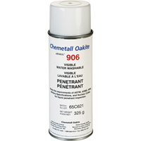 906 Water Washable Visible Penetrants, Aerosol Can Cam Industrial