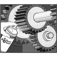 Lubrifiant OPEN GEAR, Canette a&eacute;rosol Cam Industrial