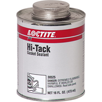 Hi-Tack Gasket Sealant, Brush Can, Red Cam Industrial