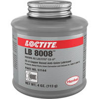 Lubrifiant antigrippant &agrave; base de cuivre, 4 oz, Canette &agrave; dessus brosse, 1800°F (982°C) Temp&eacute;rature max. Cam Industrial