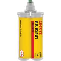 Adh&eacute;sif structural AA H3101, Deux composants, Cartouche double, 400 ml, Blanc Cam Industrial