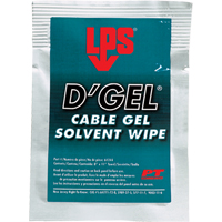 D'Gel&reg; Cable Gel Solvent, Packets Cam Industrial
