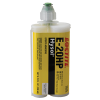 E-20P Fast Setting Structural Adhesives, 200 ml, Dual Cartridge, Two-Part, White Cam Industrial