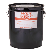 E-20P Fast Setting Structural Adhesives , 5 gal., Pail, Two-Part, White Cam Industrial