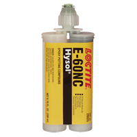 E-60NC Electrically Non-Corrosive Structural Adhesives, 200 ml, Dual Cartridge, Two-Part, Black Cam Industrial