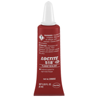 518 Flange Sealant, Tube, Red Cam Industrial