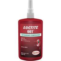 Compos&eacute; de retenue Loctite 661, 250 ml, Bouteille, Jaune Cam Industrial