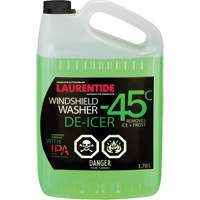 Laurentide Windshield Washer & De-Icer, Jug, 3.78 L Cam Industrial