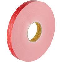 Ruban VHB, 32,9 m (108') lo x 1117,6 mm (44") la, 0,028 mm, Acrylique Cam Industrial