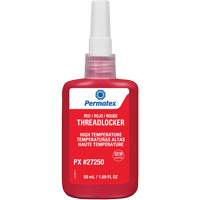 High Temperature Threadlocker, Red, High, 50 ml, Bottle AH122 | Cam Industrial