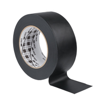 Rubans adh&eacute;sifs en vinyle 3903, 1245 mm (49") la x 46 m (151') lo, 6,5 mils, Noir Cam Industrial