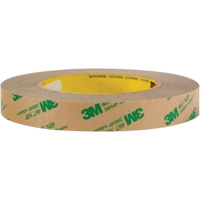 Adhesive Transfer Tape, 25.4 mm (1") W x 55 m (180') L, 5 mils Cam Industrial