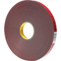 Ruban VHB, 66 m (216') lo x 6 mm (1/4") la, 23 mils, Acrylique Cam Industrial