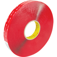 Ruban en mousse 4910, 33 m (108') lo x 25,4 mm (1") la, 40 mils, Acrylique Cam Industrial