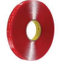 Ruban VHB, 33 m (108') lo x 12 mm (1/2") la, 40 mils, Acrylique Cam Industrial