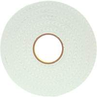 Double-Coated Urethane Foam Tape, 33 m (108') L x 25.4 mm (1") W, 62.5 mils, Urethane Cam Industrial