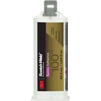 Scotch-Weld Adhesive, 1.64 fl. oz., Cartridge, Two-Part, Translucent Cam Industrial