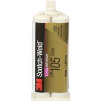 Scotch-Weld Adhesive, 1.7 fl. oz., Cartridge, Two-Part, Translucent Cam Industrial