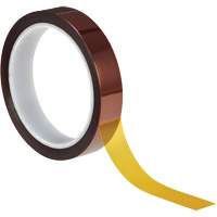 Polyimide Film Tape 5413, 25.4 mm (1") x 33 m (108'), Brown Cam Industrial