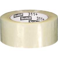 Ruban d'emballage Scotch 311+, Adh&eacute;sif Acrylique, 48 mm (1-22/25") x 100 m (328') Cam Industrial
