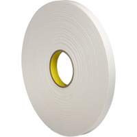 Foam Tape, 16.5 m (54') L x 18 mm (3/4") W, 6 mils, Urethane Cam Industrial