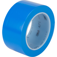 471 Vinyl Tape, 50.8 mm (2") W x 32.9 m (108') L, 5.3 mils, Blue Cam Industrial