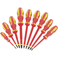 JISD-9S VDE Insulated Screwdriver Set, 9 Pcs. Cam Industrial