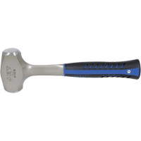 JSCH-25 Super Heavy-Duty Club Hammer, 2.5 lbs., 10-3/4" L, Solid Steel Handle Cam Industrial