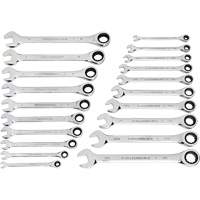 72-Tooth Combination Wrench Set Cam Industrial