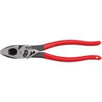 Lineman's Dipped Grip Pliers with Crimper & Bolt Cutter Cam Industrial