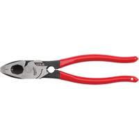 Lineman's Dipped Grip Pliers with Thread Cleaner Cam Industrial