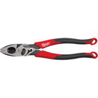 Lineman's Comfort Grip Pliers with Crimper & Bolt Cutter Cam Industrial