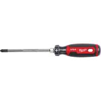 Phillips Screwdriver, #3 Tip, Round, 279 mm L, Cushion Grip Handle Cam Industrial