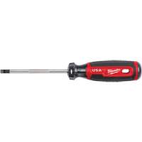 ECX Screwdriver, #1 Tip, Round, 211 mm L, Cushion Grip Handle Cam Industrial