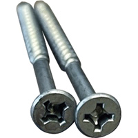 Vis pour panneau de particules, #8 x 3" lo, Ordinaire Cam Industrial