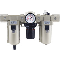 Filtre, r&eacute;gulateur, lubrifiant avec bol m&eacute;tallique, 1/2" NPT, 150 psi Cam Industrial