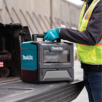 40V Max XGT Cordless Microwave Oven (Tool Only), 350 W/500 W, Black/Blue Cam Industrial