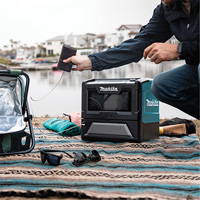 40V Max XGT Cordless Microwave Oven (Tool Only), 350 W/500 W, Black/Blue Cam Industrial