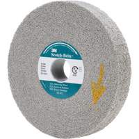Scotch-Brite EXL Deburring Wheels, 6" x 1", 1" Arbor, Aluminum Oxide Cam Industrial