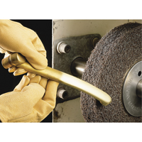 Scotch-Brite Multi-Finishing Wheels, 8" x 1", 3" Arbor Cam Industrial