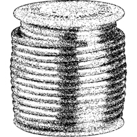 M&eacute;tal d'apport 95/5 pour plomberie, Sans plomb, 95 % d'&eacute;tain, 5 % d'antimoine, &acirc;me Plein, dia. 0,117" Cam Industrial