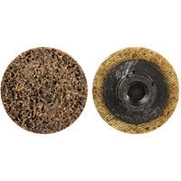 Surface Prep Quick-Change Disc, 1" Dia., Coarse Grit, Aluminum Oxide Cam Industrial