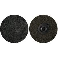 Non-Woven Quick-Change Discs, 3" Dia., Extra Coarse Grit, Aluminum Oxide Cam Industrial