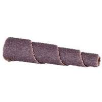 ALO Spiral Cartridge Roll, 60 Grit, 3/4" Dia., Aluminum Oxide, 1-1/2" L, 3/16" Arbor Cam Industrial