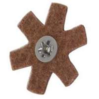 Abrasotex Surface Preparation Star, 3" Dia., Coarse Grit, Aluminum Oxide Cam Industrial