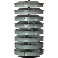 Modules de stockage Rotabin, 500 lb Capacit&eacute; par niveau, 8 Niveau(x), 66" ha x 34" dia Cam Industrial