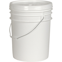 General Purpose Pail without Lid, Plastic, 4 L Cam Industrial