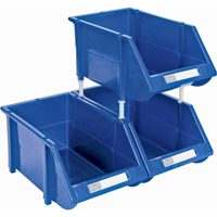 Stack & Hang Bin, 4-13/16" W x 3-3/16" H x 7-1/8" D, Blue Cam Industrial